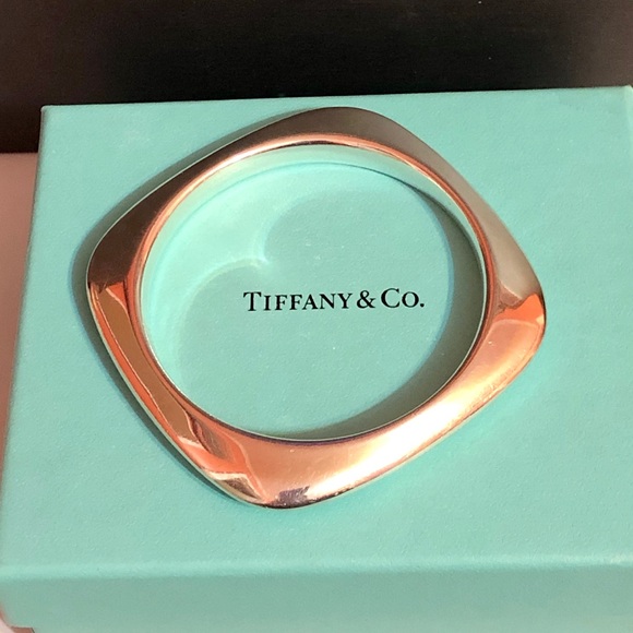 Tiffany & Co. Jewelry - Tiffany & Co square cushion bangle bracelet